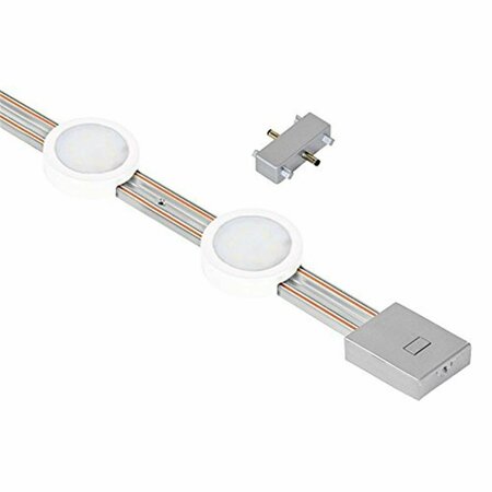 GORGEOUSGLOW 12 in. Dimmable Radianz Track - White GO3014871